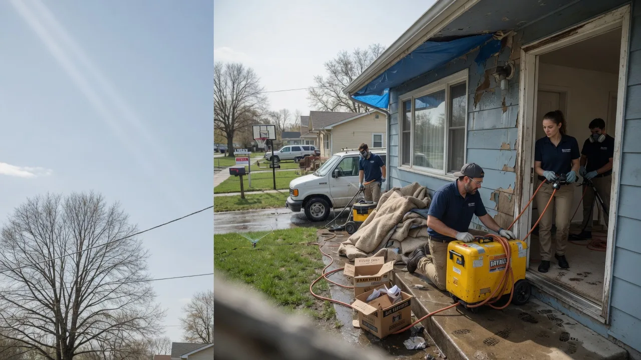 Basement Flood Cleanup in Florence, KS near me